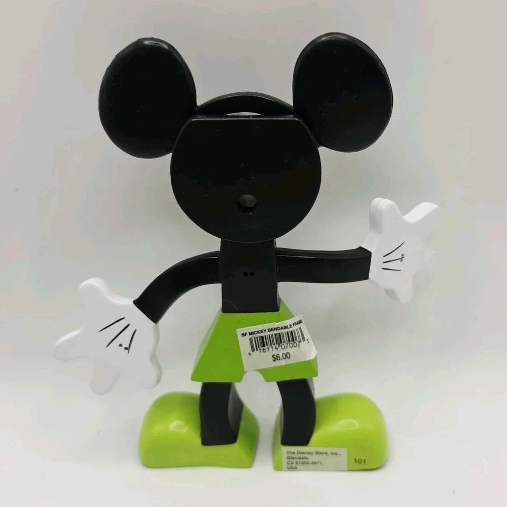 Disney World Mickey & Minnie Pop Art Head Frames Movable Arms Couples Photo